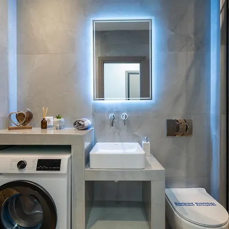 아파트 Sithoniars Wave & Wind Luxury With Infinity Sea View *