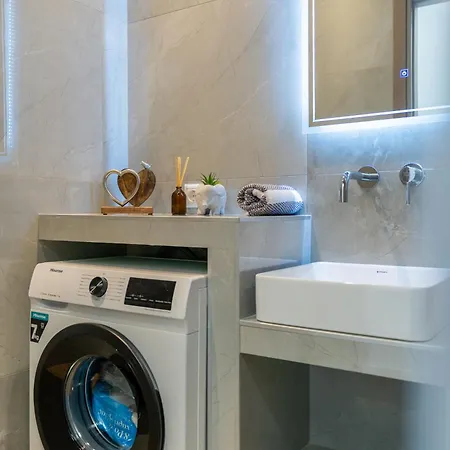 דירה Sithoniars Wave & Wind Luxury With Infinity Sea View *