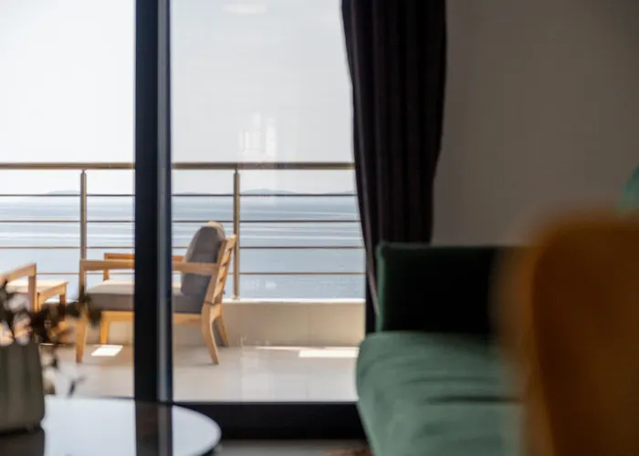 Sithoniars Wave & Wind Luxury With Infinity Sea View 公寓 *