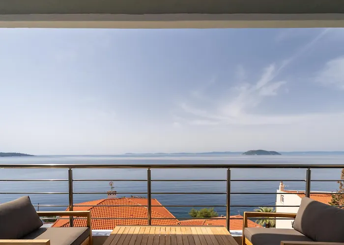 公寓 Sithoniars Wave & Wind Luxury With Infinity Sea View