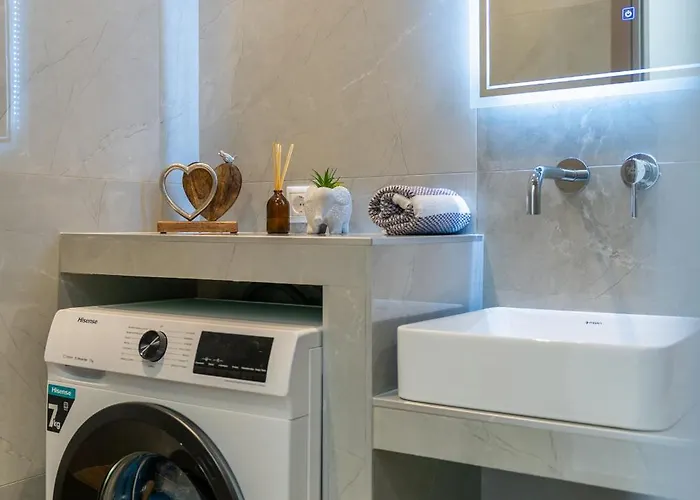 公寓 Sithoniars Wave & Wind Luxury With Infinity Sea View *