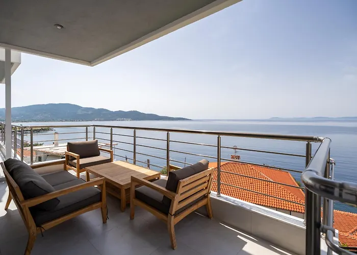 Sithoniars Wave & Wind Luxury With Infinity Sea View 新马尔马拉斯