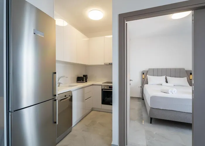 公寓 Sithoniars Wave & Wind Luxury With Infinity Sea View