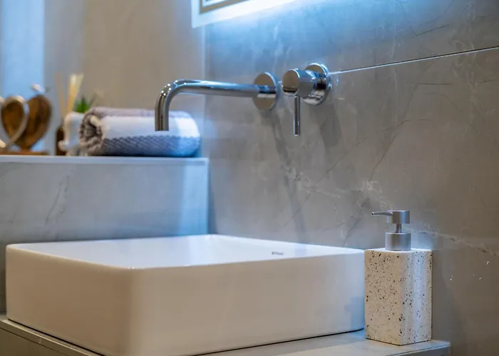 公寓 Sithoniars Wave & Wind Luxury With Infinity Sea View