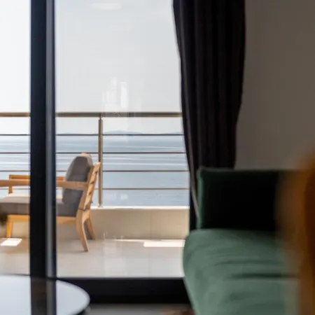 Sithoniars Wave & Wind Luxury With Infinity Sea View 公寓 *