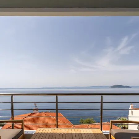 公寓 Sithoniars Wave & Wind Luxury With Infinity Sea View