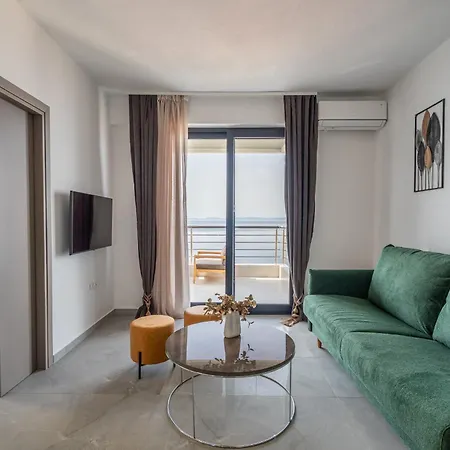公寓 Sithoniars Wave & Wind Luxury With Infinity Sea View *